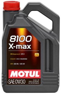 MOTUL 8100 X-max 0W30 4 л
