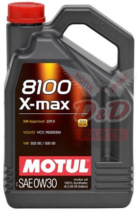 MOTUL 8100 X-max 0W30 4 л