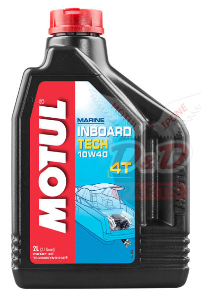 MOTUL INBOARD TECH 4T 10W40 2л