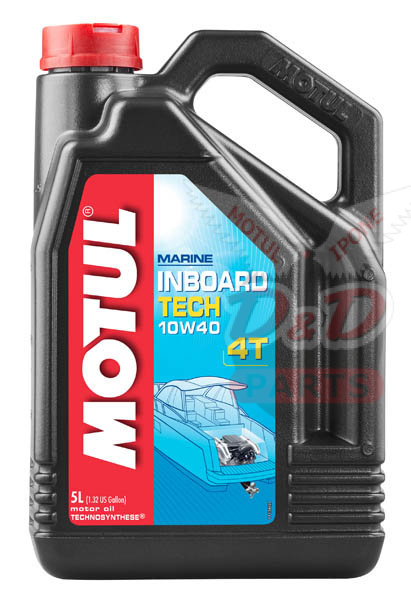 MOTUL INBOARD TECH 4T 10W40 5л