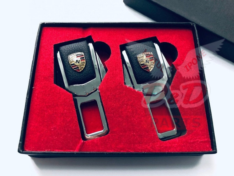 Заглушка ремня безопасности с логотипом Porsche