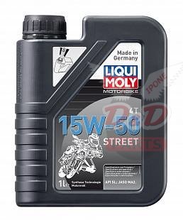 Liqui Moly Motorbike 4T Street 15W-50 1л (HC-синтетическое)