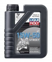 Liqui Moly Motorbike 4T Street 15W-50 1л (HC-синтетическое)
