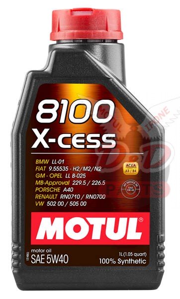 MOTUL 8100 X-cess GEN2 5W40 1 л MOTUL 8100 X-cess GEN2 5W40 1 л