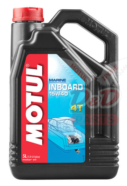 MOTUL INBOARD 4 T 15W40 5л