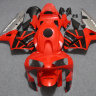 Комплект пластика для мотоцикла Honda CBR 600 RR 03-04 Красно-Черный Серый плуг