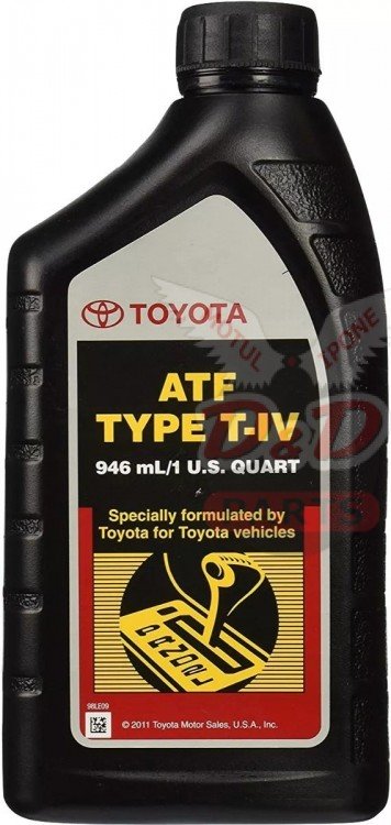 Масло трансмиссионное ATF Type-IV 1л TOYOTA