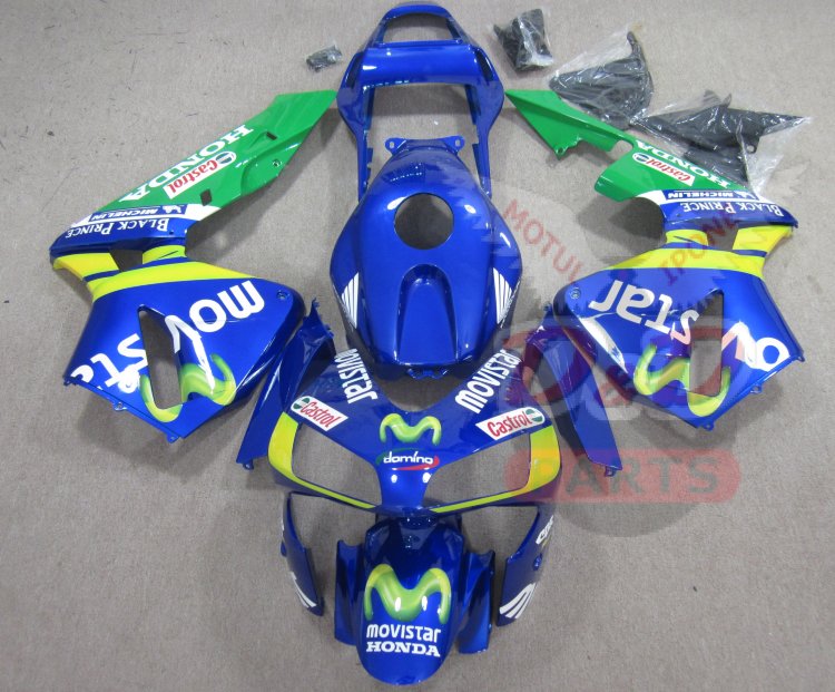 Комплект пластика для мотоцикла Honda CBR 600 RR 03-04 Movistars