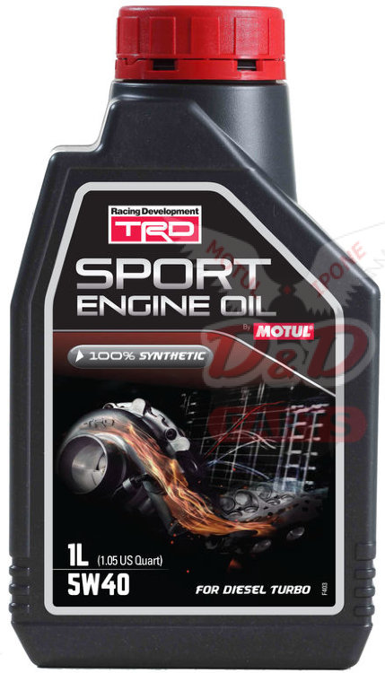 MOTUL TRD SPORT ENGINE OIL DIESEL 5w40 1л