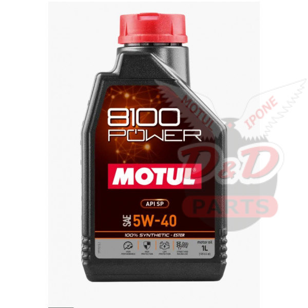 MOTUL 8100 POWER 5W40 1л