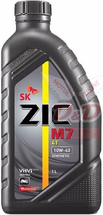 ZIC Масло моторное синтетическое M7 4T 10W-40 1л