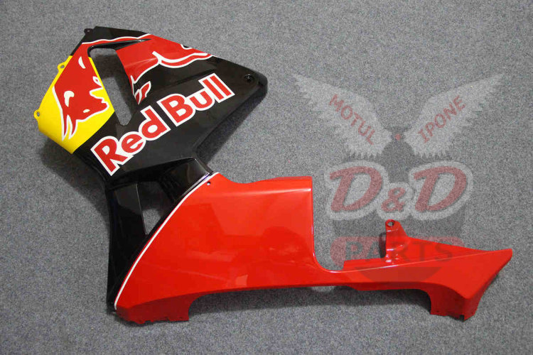 Комплект пластика для мотоцикла Honda CBR 600 RR 03-04 RedBull красный