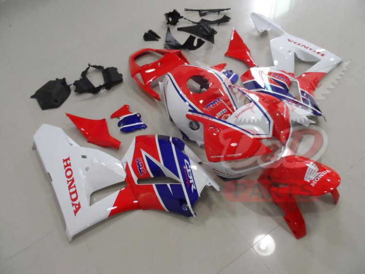 Комплект пластика для мотоцикла Honda CBR 600 RR 13-19 Бело-Сине-Красный