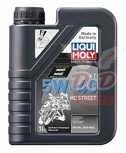 Liqui Moly Motorbike 4T 5W-40 1л HC Street  (HC-синтетическое)