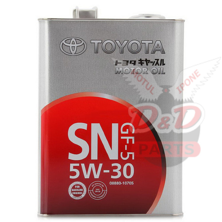 Toyota Масло моторное синтетическое SN 5W-30 4л
