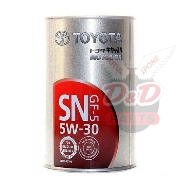 Toyota Масло моторное синтетическое SN 5W-30 1л