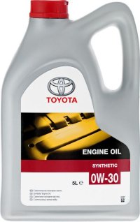 Toyota Масло моторное синтетическое ENGINE OIL 0W-30 5л