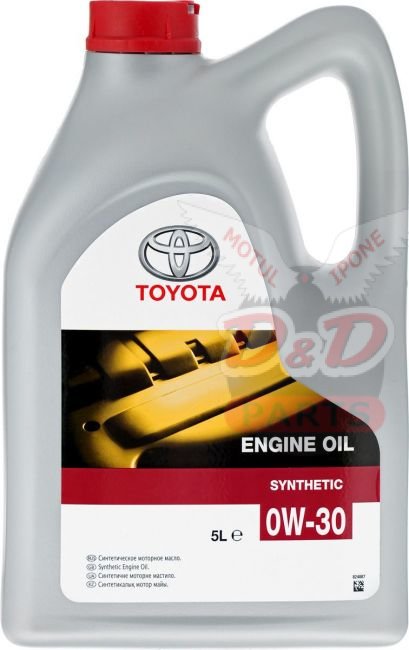 Toyota Масло моторное синтетическое ENGINE OIL 0W-30 5л