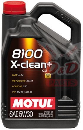 MOTUL 8100 X-clean+ 5W30 4л