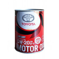 Toyota Масло моторное синтетическое Motor Oil 0W-20 1л