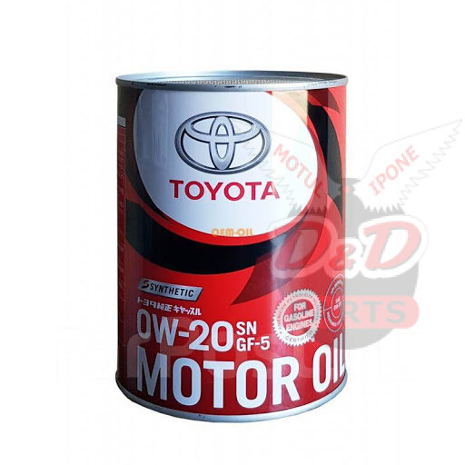 Toyota Масло моторное синтетическое Motor Oil 0W-20 1л