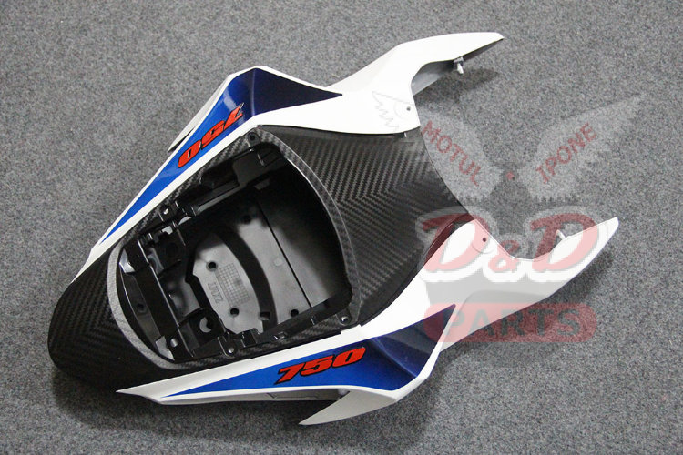 Комплект пластика для мотоцикла Suzuki GSX-R600/750 11-19 Сине-белый