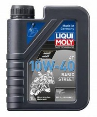 Liqui Moly Motorbike 4T 10W-40 1л Basic Street (Минеральное)
