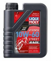 Liqui Moly Motorbike 4T Synth Street Race 10W-60 1л (Синтетическое)