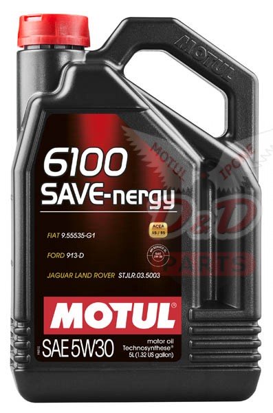 MOTUL 6100 SAVE-nergy 5W30 4 л