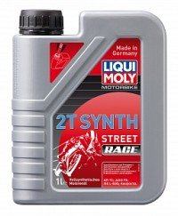 Liqui Moly Motorbike 2T Synth Street Race 1л (Синтетическое)